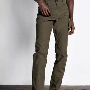 Outlier BOMB DUNGAREES Size 31 Dark Olive